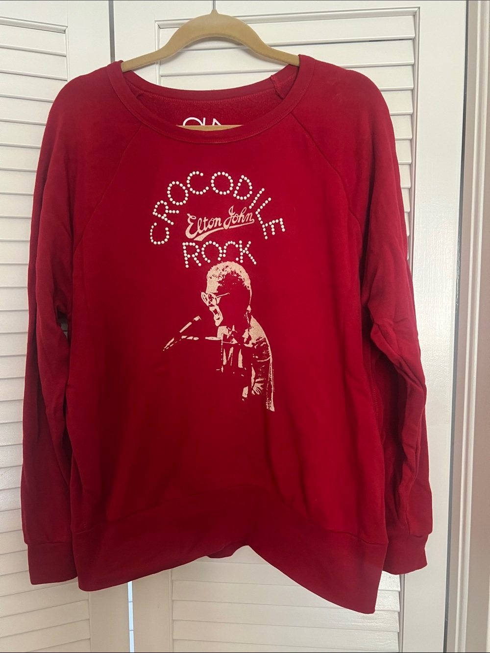 Crocodile Rock Graphic Crewneck Sweatshirt